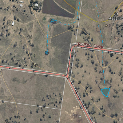 Department of Resources Clifton (9242-222i) digital map