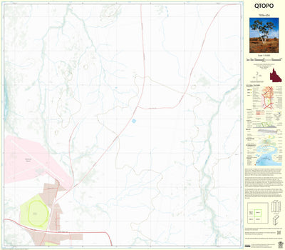 Department of Resources Cloncurry (7056-434) digital map