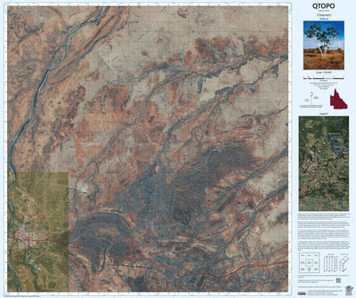 Department of Resources Cloncurry (7056-4i) digital map