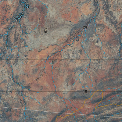 Department of Resources Cloncurry (7056-4i) digital map