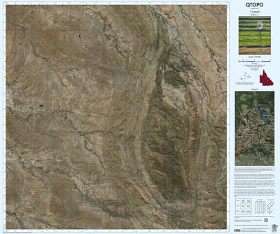Department of Resources Clontarf (8351-3i) digital map