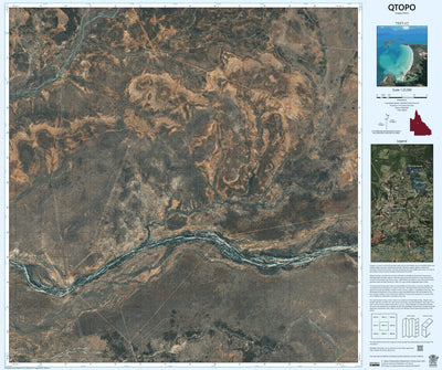 Department of Resources Coalbrook (7557-12i) digital map