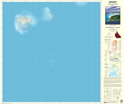 Department of Resources Cockermouth Island (8756-21) digital map