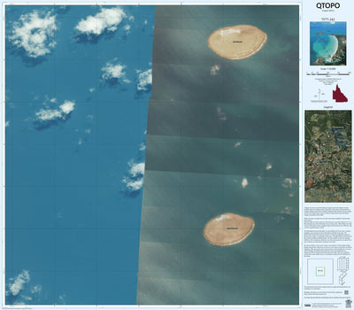 Department of Resources Coconut Island (7577-341i) digital map