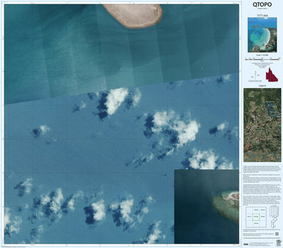 Department of Resources Coconut Island (7577-444i) digital map