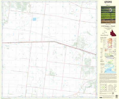 Department of Resources Columboola (8944-12) digital map
