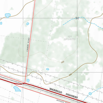 Department of Resources Columboola (8944-12) digital map