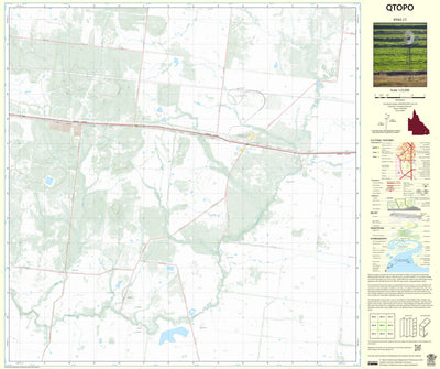 Department of Resources Columboola (8944-13) digital map