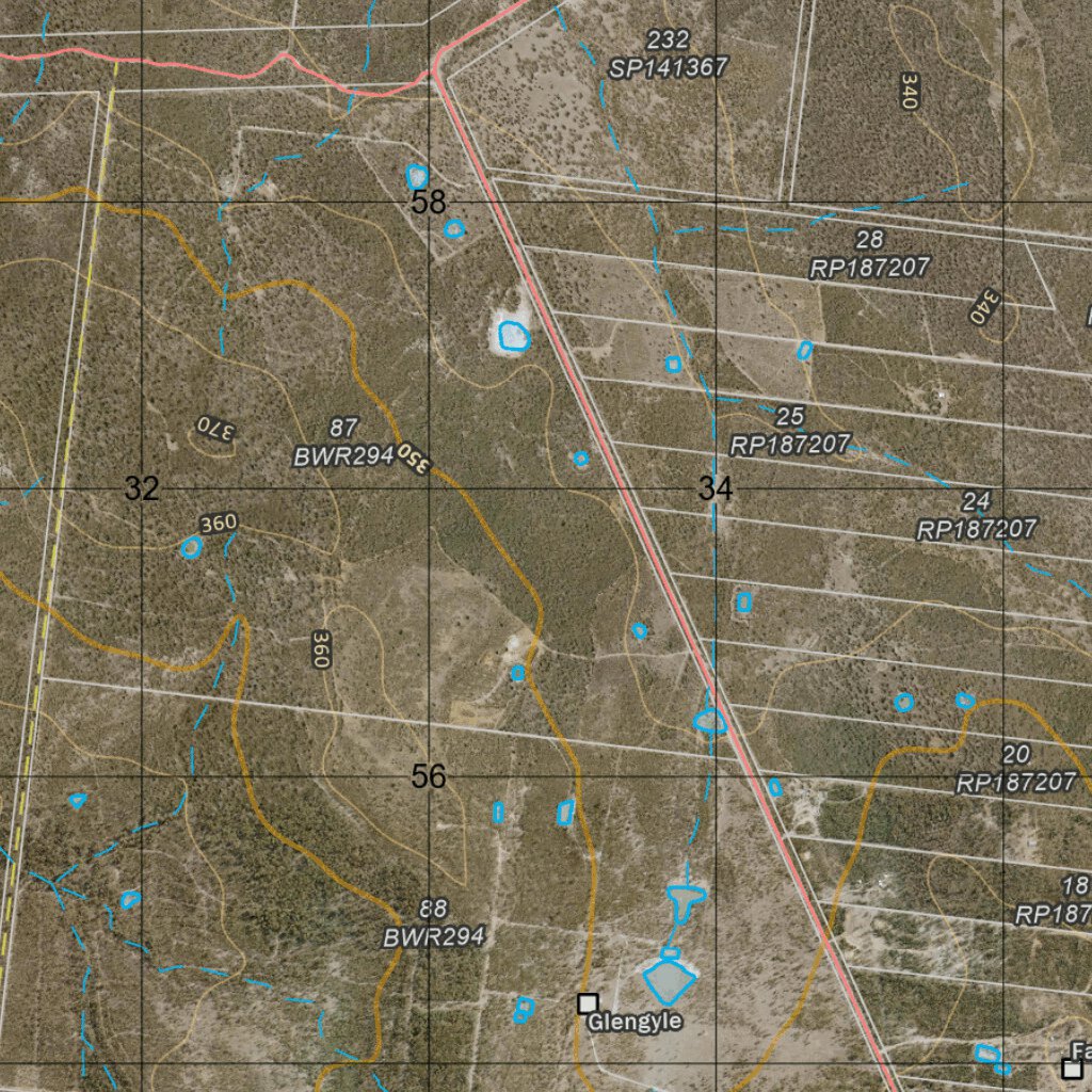 Columboola (8944-1i) Map by Department of Resources | Avenza Maps