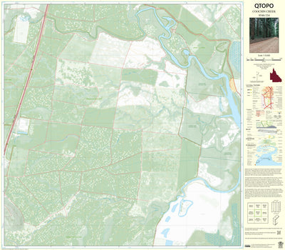 Department of Resources Coochin Creek (9544-334) digital map