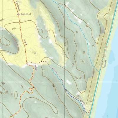 Department of Resources Cooloola (9545-43) digital map