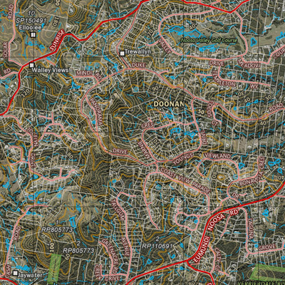 Department of Resources Cooroy (9445-2i) digital map