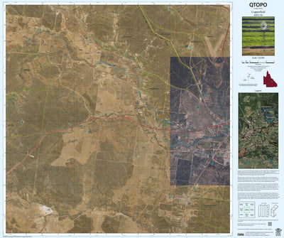 Department of Resources Copperfield (8452-34i) digital map