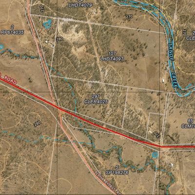 Department of Resources Copperfield (8452-34i) digital map