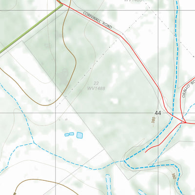 Department of Resources Cornwall (8545-12) digital map