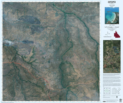 Department of Resources Cox Creek (7372-1i) digital map