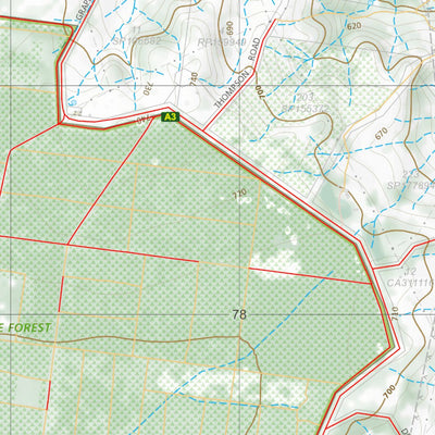 Department of Resources Crows Nest (9343-34) digital map