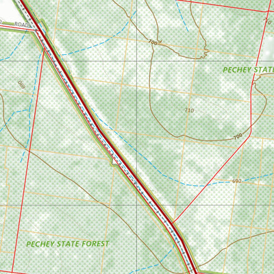 Department of Resources Crows Nest (9343-34) digital map