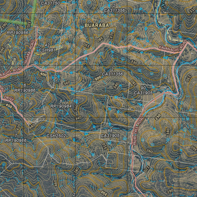 Department of Resources Crows Nest (9343-3i) digital map