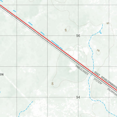 Department of Resources Croydon (7361-4) digital map