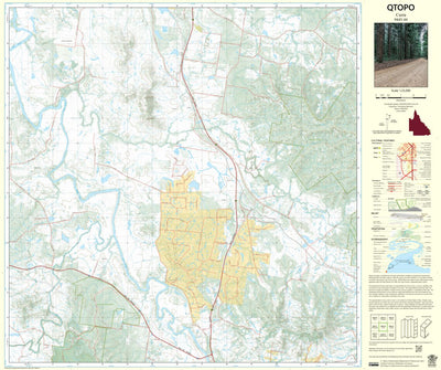 Department of Resources Curra (9445-44) digital map