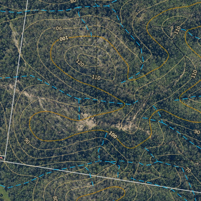 Department of Resources Curra (9445-441i) digital map