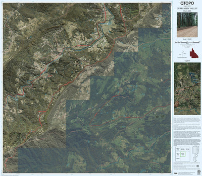 Department of Resources CURRUMBIN VALLEY (9541-123i) digital map