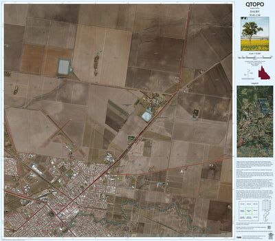 Department of Resources DALBY (9143-134i) digital map