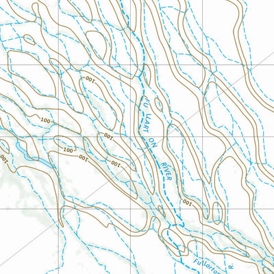 Department of Resources Dalgonally (7157-3) digital map