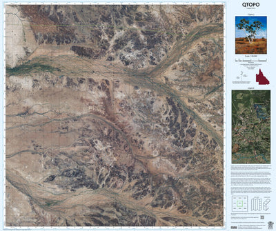 Department of Resources Davenport Downs (7149-1i) digital map