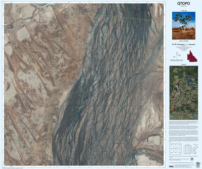 Department of Resources Davenport Downs (7149-44i) digital map
