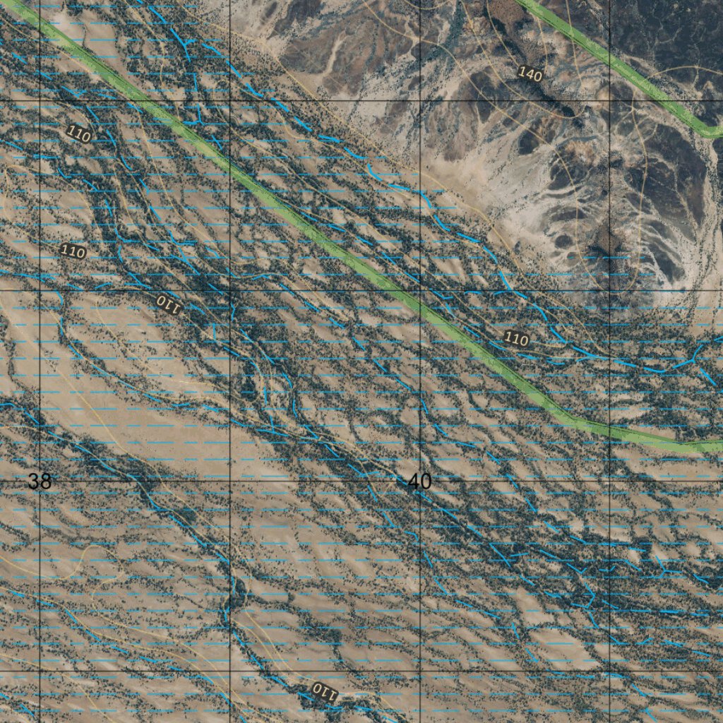 Diamantina Lakes (7150-1i) Map by Department of Resources | Avenza Maps