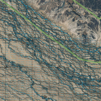 Department of Resources Diamantina Lakes (7150-1i) digital map