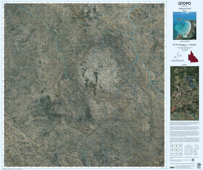 Department of Resources Dickson Creek (7762-3i) digital map