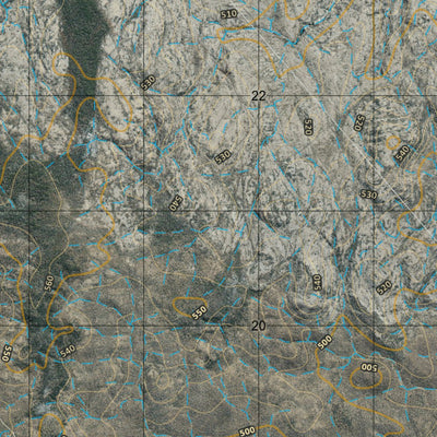 Department of Resources Dickson Creek (7762-3i) digital map