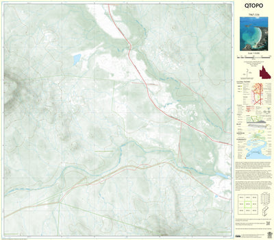 Department of Resources Dickson Range (7967-334) digital map