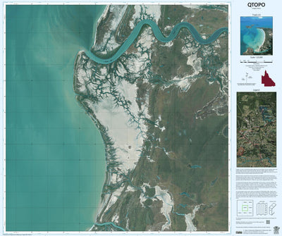 Department of Resources Dinah Island (7165-23i) digital map