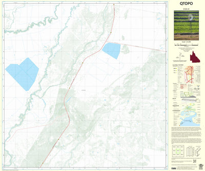 Department of Resources Dirranbandi (8540-42) digital map
