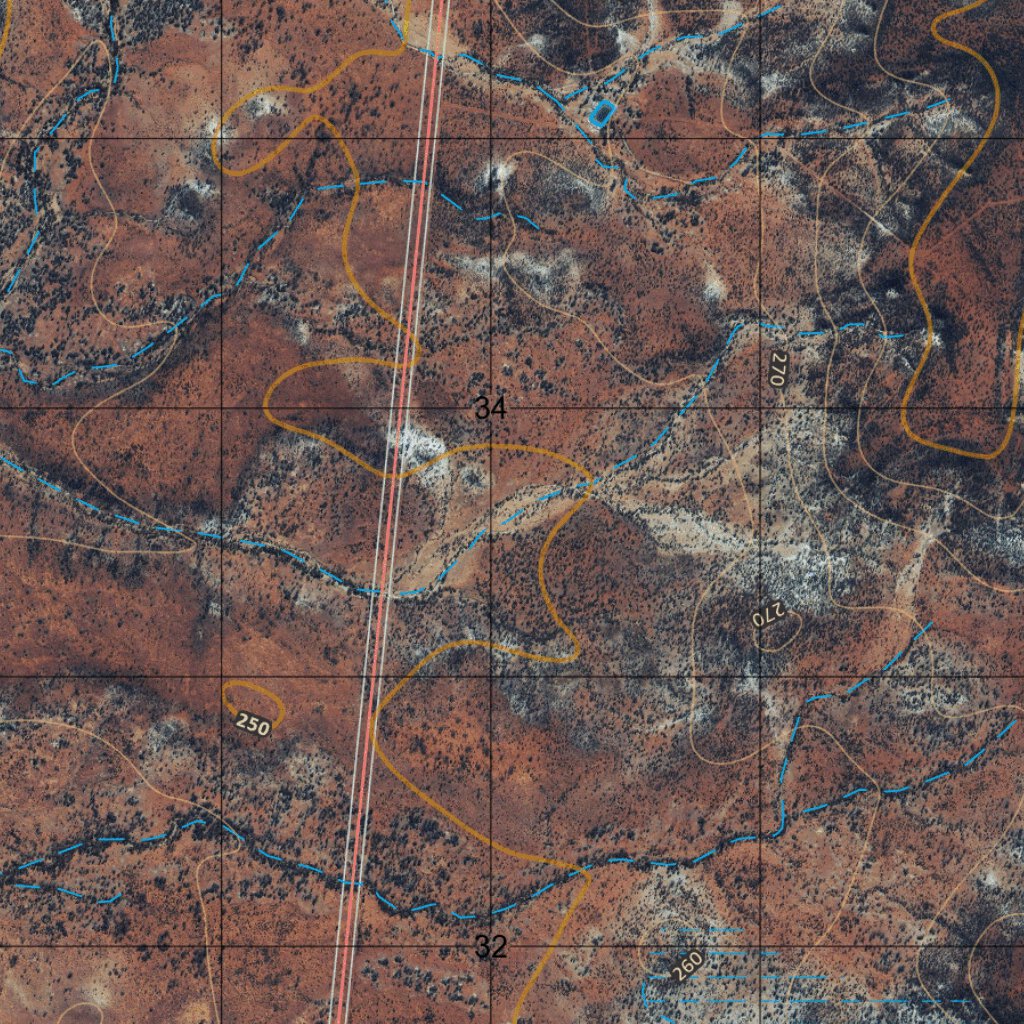 Dundoo (7842-1i) Map by Department of Resources | Avenza Maps
