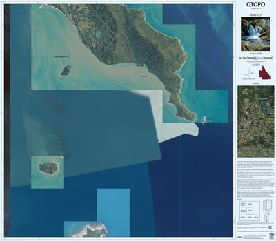 Department of Resources Dunk Island (8162-323i) digital map