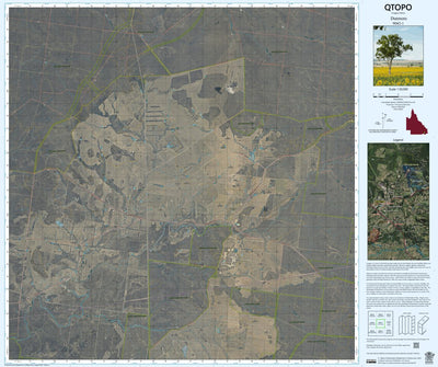 Department of Resources Dunmore (9042-1i) digital map