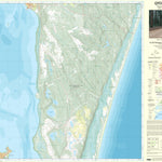 Department of Resources Dunwich (9542-11) digital map
