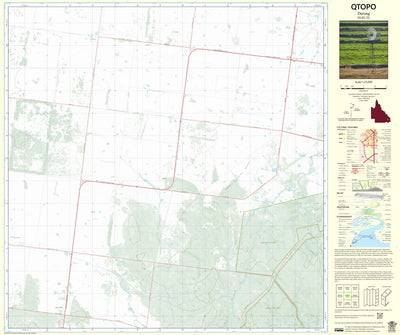 Department of Resources Durong (9145-32) digital map