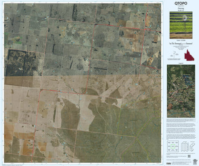 Department of Resources Durong (9145-32i) digital map