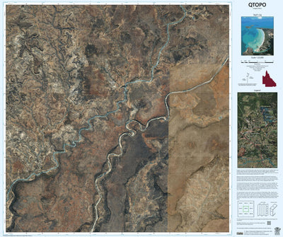 Department of Resources Dutton River (7657-24i) digital map