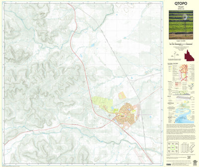 Department of Resources Dysart (8552-14) digital map