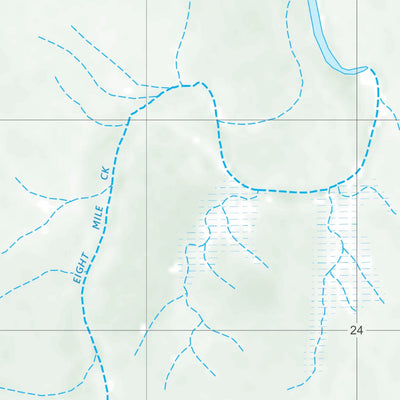 Department of Resources Eight Mile (6664-33) digital map