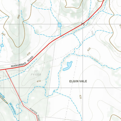 Department of Resources Elgin Vale (9345-32) digital map