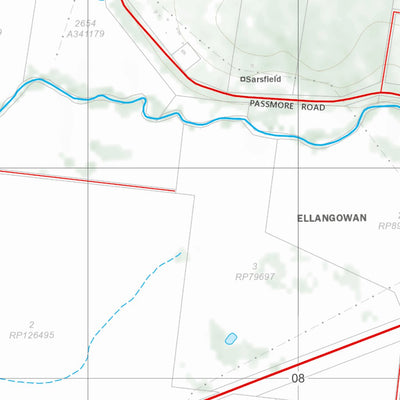 Department of Resources Ellangowan (9242-32) digital map