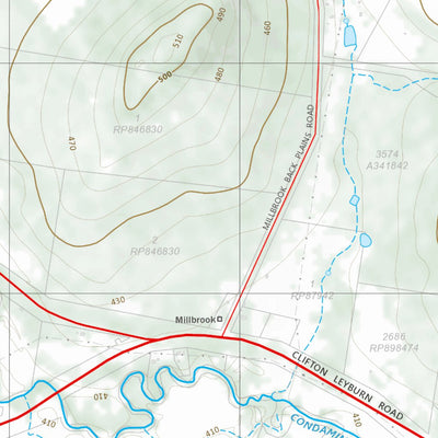 Department of Resources Ellangowan (9242-32) digital map